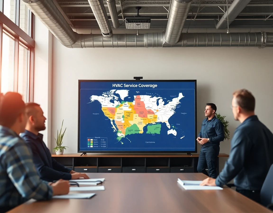 Hvac Service Areas Map
